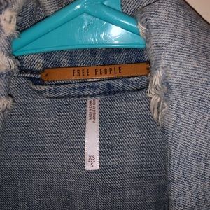 Free People Jackets & Coats - Free people trucker denim jacket Free People Jackets & Coats - Free people trucker denim jacket